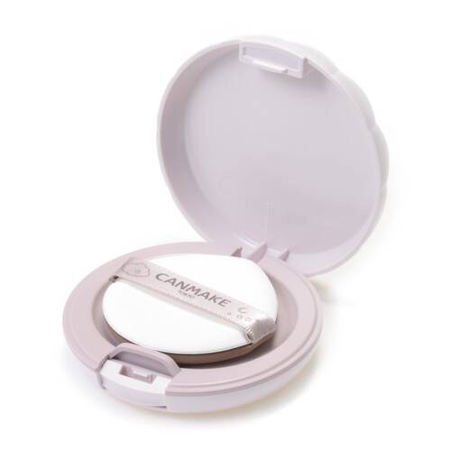 CANMAKE Luminous Luna Pact G02 Pink Beige - 2-in-1 Cream Foundation and Glow Highlighter Compact - DARUMA AUSTRALIA PTY LTD