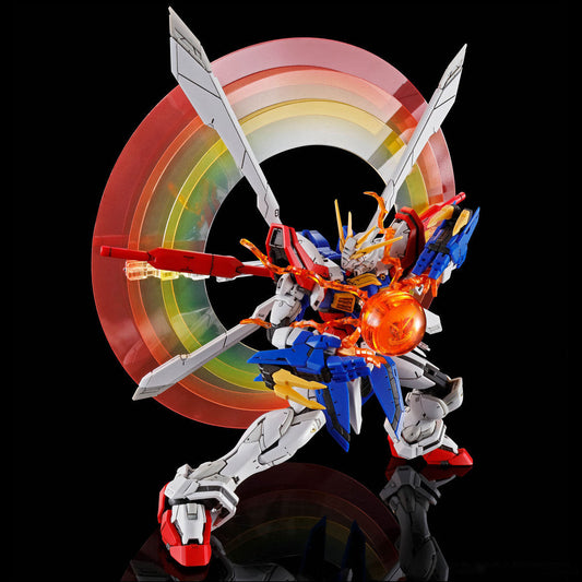 RG 1/144 God Gundam Expansion Set - Fuunsaiki mobile horse and energy effect parts for God Finger - DARUMA AUSTRALIA PTY LTD