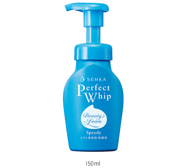 Senka Perfect Whip Acne Care Speedy Moist Touch 150g pump - Instant self-foaming Japanese acne cleanser - DARUMA AUSTRALIA PTY LTD