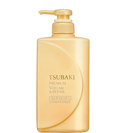 TSUBAKI Premium Volume & Repair Conditioner 490ml - Gold bottle Shiseido Japanese volumizing conditioner - DARUMA AUSTRALIA PTY LTD