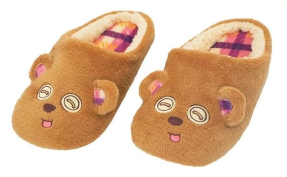 Sweet Bear Tim plush slippers - Universal Studios Japan Exclusive Minion Bob's Teddy Bear loungewear - DARUMA AUSTRALIA PTY LTD