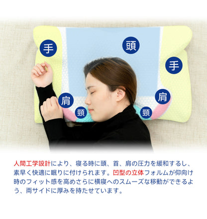 DEAR.MIN upgraded sleep-saving anti-snoring ergonomic pillow for personal care, designed to reduce snoring and improve sleep comfort.