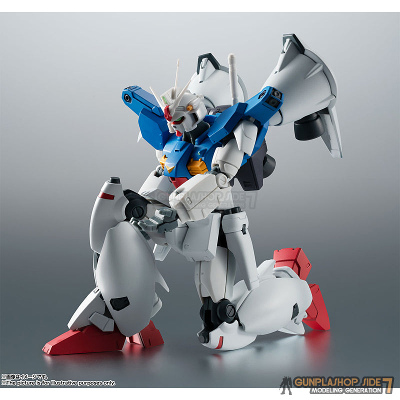 Bandai Robot Spirits RX-78GP01Fb Gundam Full Burnern ver. A.N.I.M.E. with blue booster effects - DARUMA AUSTRALIA PTY LTD