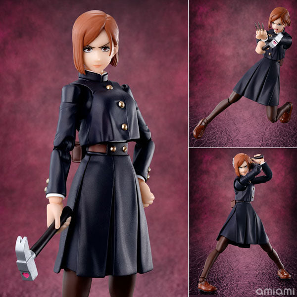 S.H. Figuarts Nobara Kugisaki Action Figure with Hammer and Nails from Jujutsu Kaisen Anime - DARUMA AUSTRALIA PTY LTD