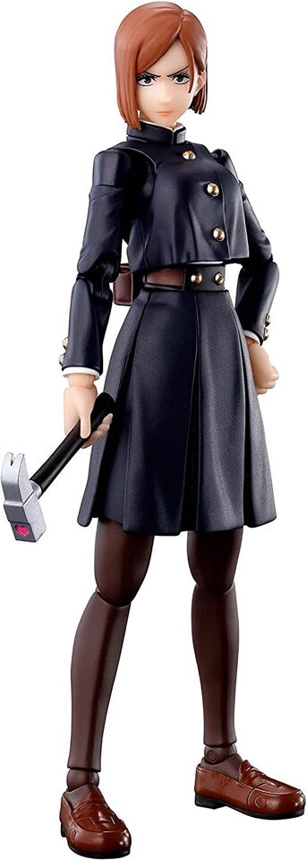 S.H. Figuarts Nobara Kugisaki Action Figure with Hammer and Nails from Jujutsu Kaisen Anime - DARUMA AUSTRALIA PTY LTD