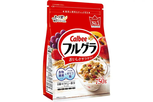 Authentic Calbee Frugra Fruit Granola original red packaging from Japan - DARUMA AUSTRALIA PTY LTD
