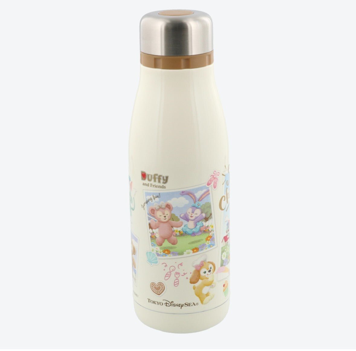 Duffy and Friends Stainless Steel Water Bottle, Tokyo DisneySea Official merchandise - DARUMA AUSTRALIA PTY LTD