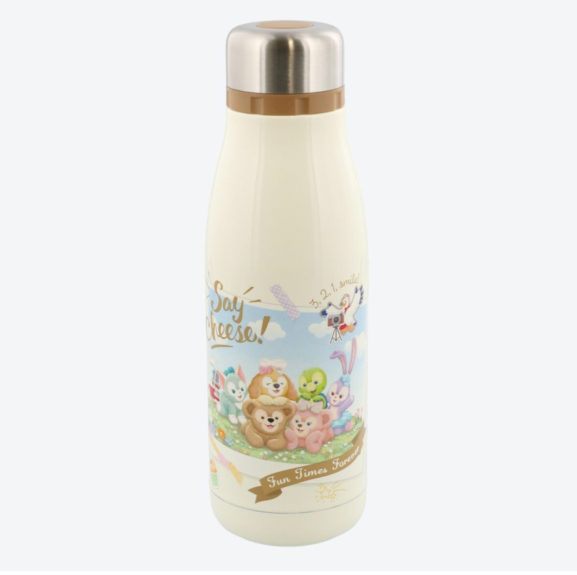 Duffy and Friends Stainless Steel Water Bottle, Tokyo DisneySea Official merchandise - DARUMA AUSTRALIA PTY LTD