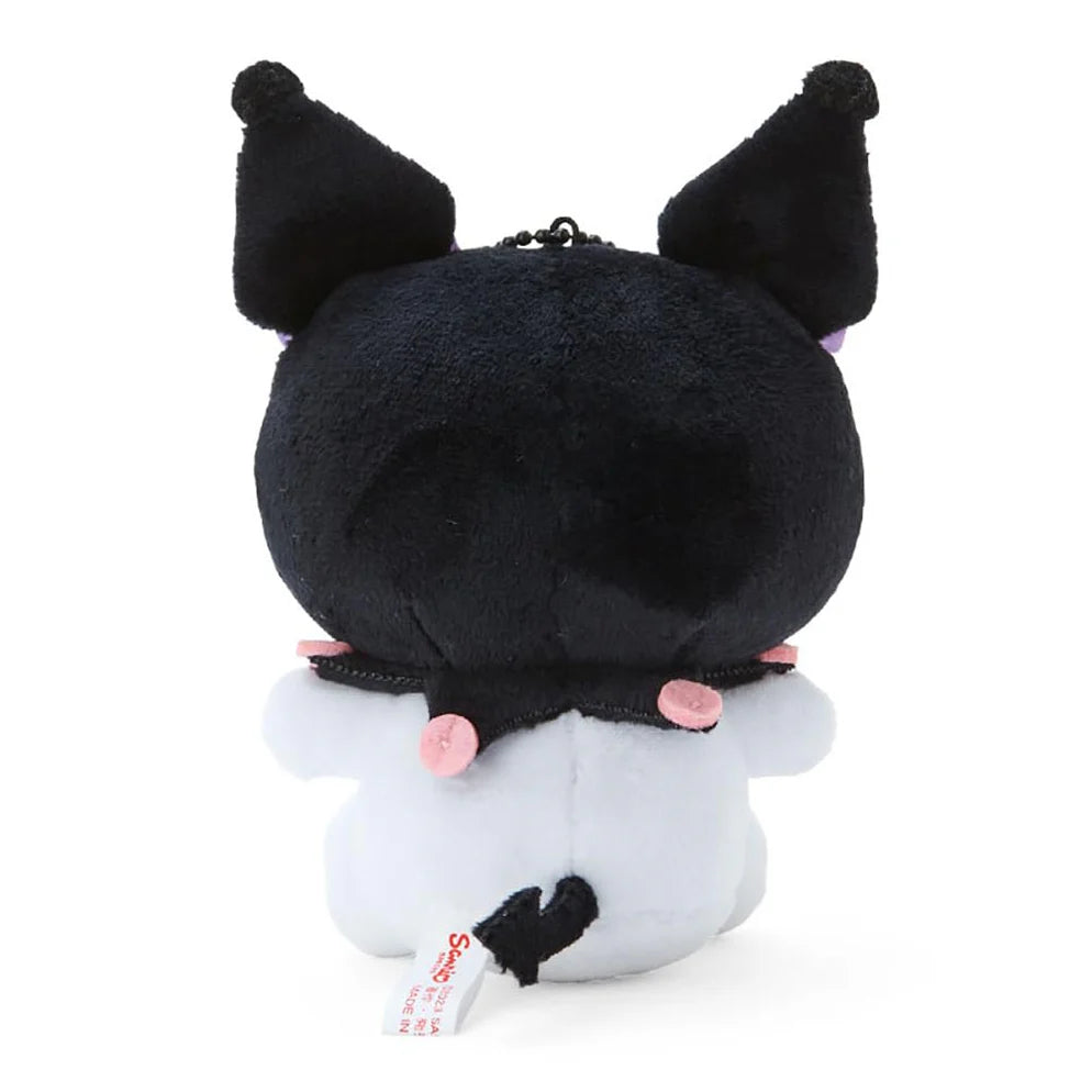 Side view of the Kuromi mascot holder showing the ledge design 