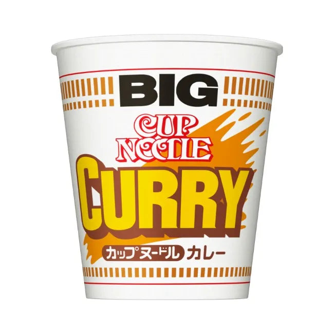Official packaging of Nissin Curry Big Cup Noodle from Japan - DARUMA AUSTRALIA PTY LTD