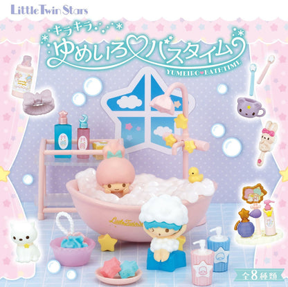 Sanrio Re-Ment Little Twin Stars KiraKira Yumeiro Bathtime Miniature Collection - 1 of 8 Random Sets - DARUMA AUSTRALIA PTY LTD