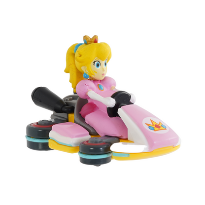Tomica Mario Kart Princess Peach die-cast car in her standard pink kart, Super Nintendo World Special Edition, Universal Studios Japan exclusive - DARUMA AUSTRALIA PTY LTD