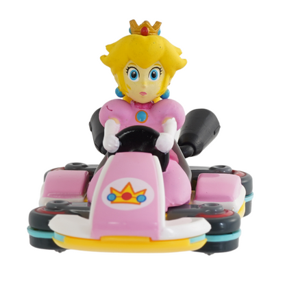 Tomica Mario Kart Princess Peach die-cast car in her standard pink kart, Super Nintendo World Special Edition, Universal Studios Japan exclusive - DARUMA AUSTRALIA PTY LTD