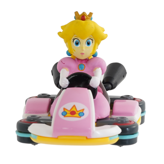 Tomica Mario Kart Princess Peach die-cast car in her standard pink kart, Super Nintendo World Special Edition, Universal Studios Japan exclusive - DARUMA AUSTRALIA PTY LTD